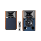 4305P Studio Monitor - Brown - Powered Bookshelf Loudspeaker System - Hero
